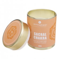 Bougie parfumée "Chakra" rouge 200g - Divers modèles