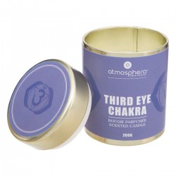 Bougie parfumée "Chakra" violet 200g - Divers modèles