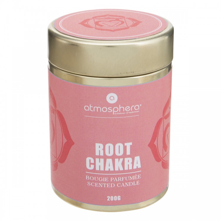 Bougie parfumée "Chakra" vert 200g - Divers modèles