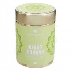 Bougie parfumée "Chakra" vert 200g - Divers modèles