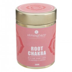Bougie parfumée "Chakra" jaune 200g - Divers modèles