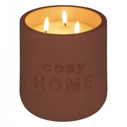 Bougie LED "Cosy" rose terracotta 3,2kg