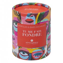 Bougie parfumée "Jomy" Myrtilles sauvages 200g - Divers parfums