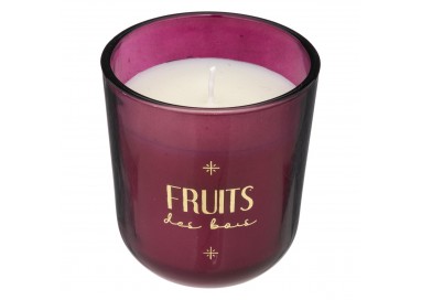 Bougie parfumée "Night" Fruits des bois 170gr