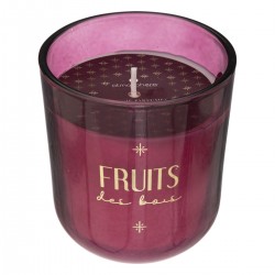 Bougie parfumée "Night" Fruits des bois 170gr