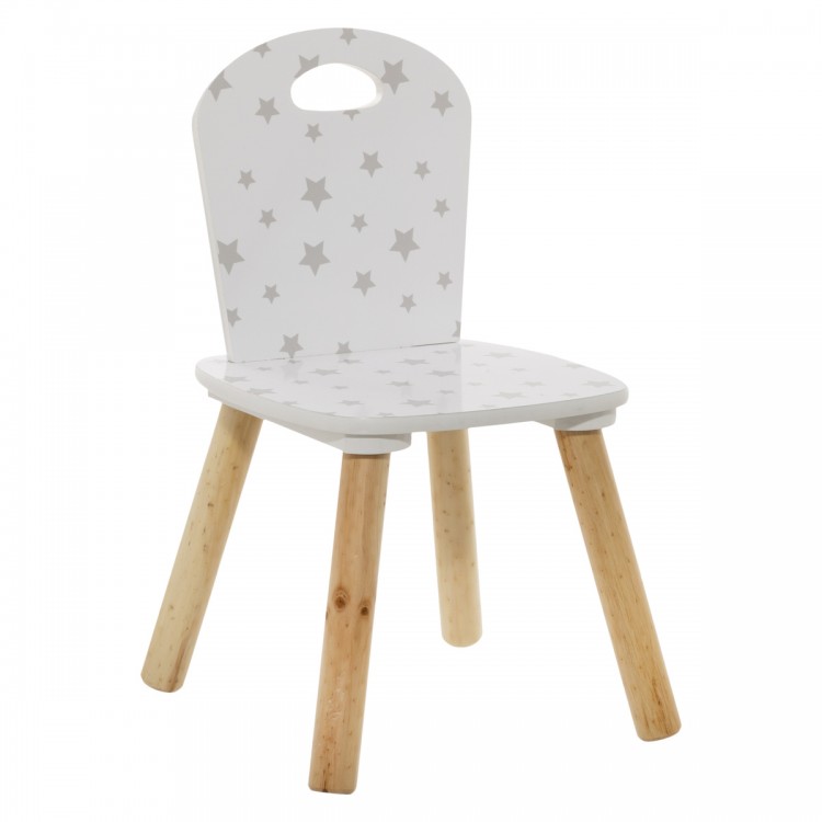 Chaise enfant Douceur disponible en 3 coloris, en bois