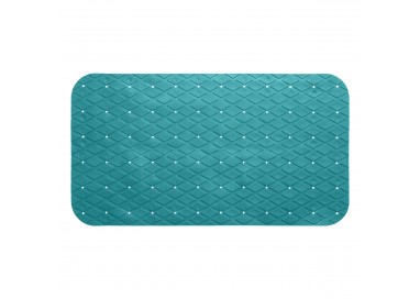 Tapis de bain anti-dérapant "Colorama" Bleu turquoise