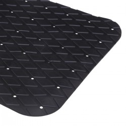 Tapis de bain anti-dérapant "Colorama" noir