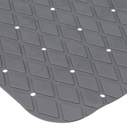 Tapis de bain anti-dérapant "Colorama" Gris