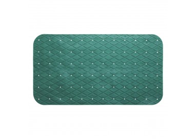 Tapis de bain anti-dérapant "Colorama" Vert foncé