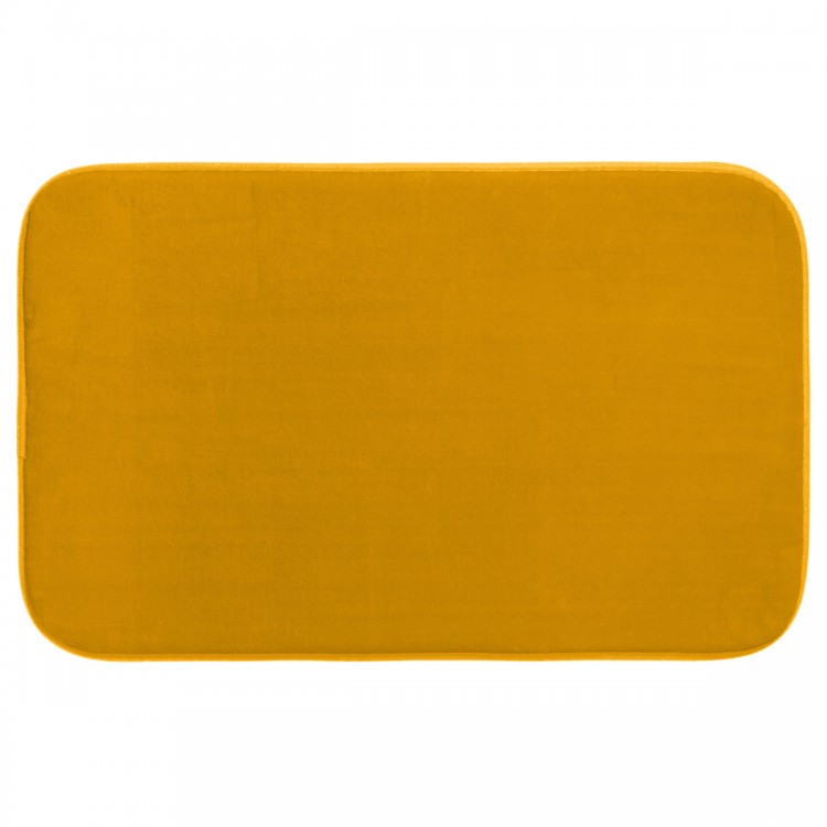 Tapis mémoire de forme "Colorama" jaune