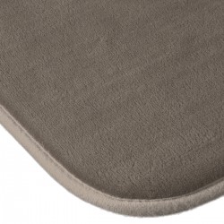 Tapis mémoire de forme "Colorama" taupe