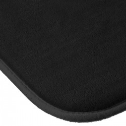 Tapis mémoire de forme "Colorama" noir