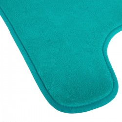 Tapis contour WC "Colorama" turquoise - Divers coloris