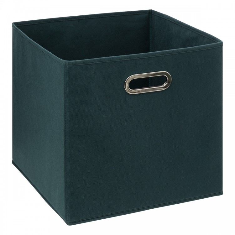 Bac de rangement 31x31cm mbleu pétrole Bac de rangement 31x31cm mbleu pétrole