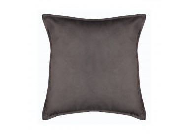 Coussin "Lilou" 45x45cm gris foncé