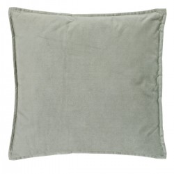 Coussin "Lilou" 45x45cm gris clair