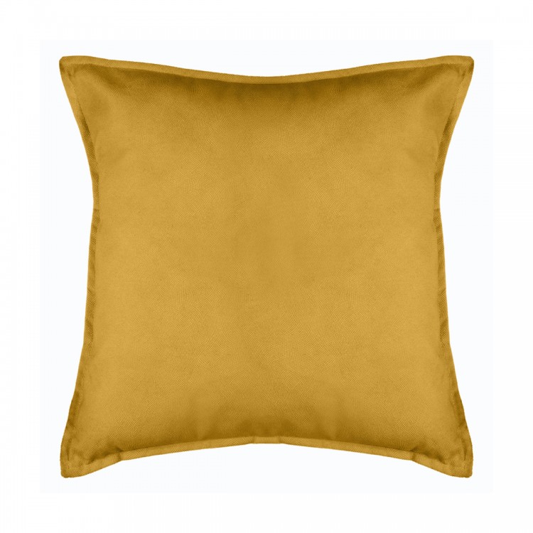 Coussin "Lilou" 45x45cm moutarde