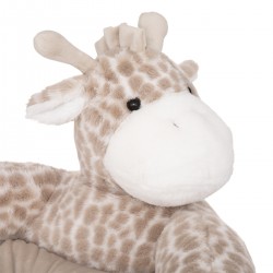 Fauteuil pour enfant Girafe, texture peluche