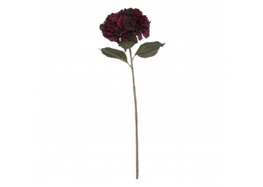 Tige d'hortensia rubis H83cm