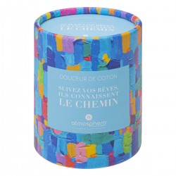 Bougie parfumée "Jomy" Douceur de coton 200g - Divers parfums