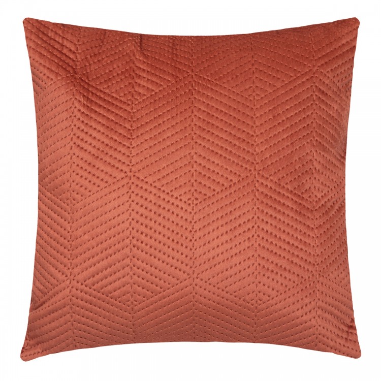 Coussin velours "Dolce" 40x40cm terracotta - Divers coloris - My Kozy Shop