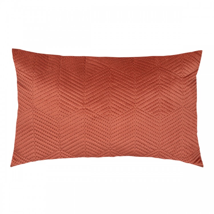 Coussin "Dolce" en velours terracotta 38x58 cm - Divers coloris - My Kozy Shop