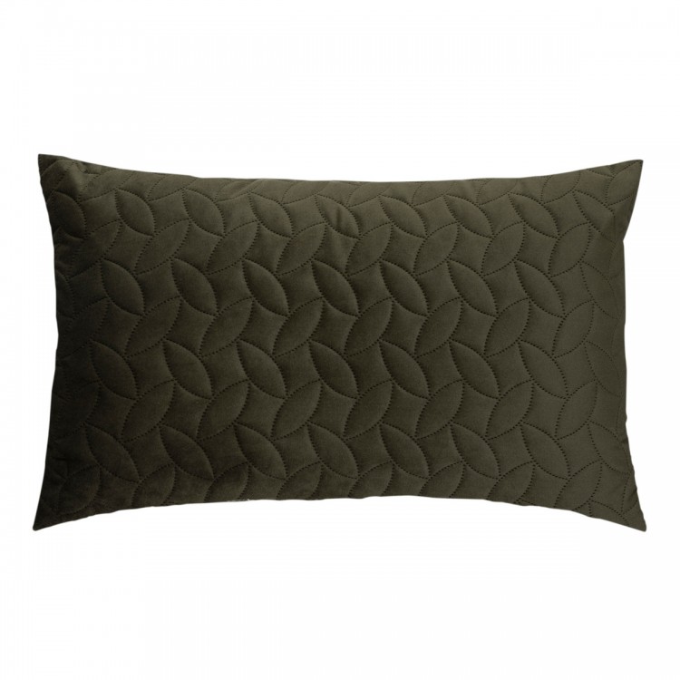 Coussin "Dolce" en velours kaki 38x58 cm- Divers coloris - My Kozy Shop