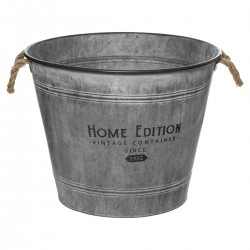 Pot en zinc "Home Édition" H38cm - My Kozy Shop