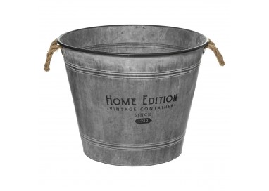 Pot en zinc "Home Édition" H38cm - My Kozy Shop