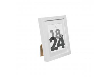 Cadre photo Blanc 18x24cm