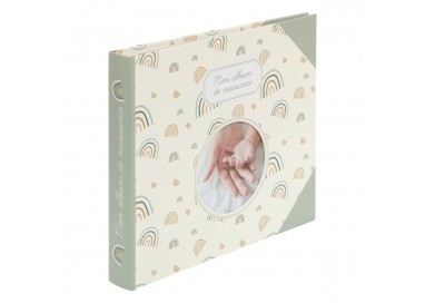 Livre de naissance bébé vert - My Kozy Shop