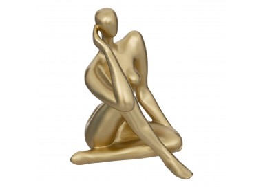 Statue de femme "Le Collectionneur" or H25cm - My Kozy Shop