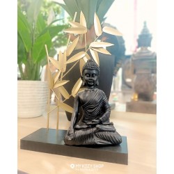 Déco bouddha "Jiling" H32cm