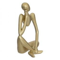 Statue de femme "le Collectionneur" or x3 - My Kozy Shop