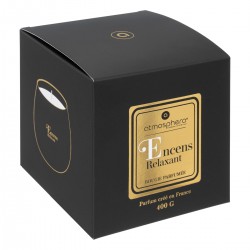 Bougie parfumée "Arlo" Encens relaxant 400gr - Divers parfums