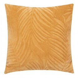 Coussin "Zoa" en flanelle Ocre - Divers coloris - 40x40cm - My Kozy Shop