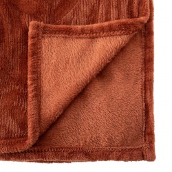 Plaid en flanelle "Zoa" Terracotta 125x150cm - Divers coloris - My Kozy Shop