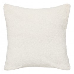 Coussin "Jaiko" fausse fourrure blanc 40x40cm - My Kozy Shop