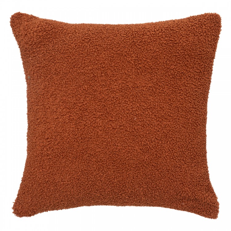 Coussin "Jaiko" fausse fourrure cannelle 40x40cm - My Kozy Shop