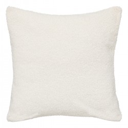 Coussin "Jaiko" fausse fourrure blanc 40x40cm - My Kozy Shop