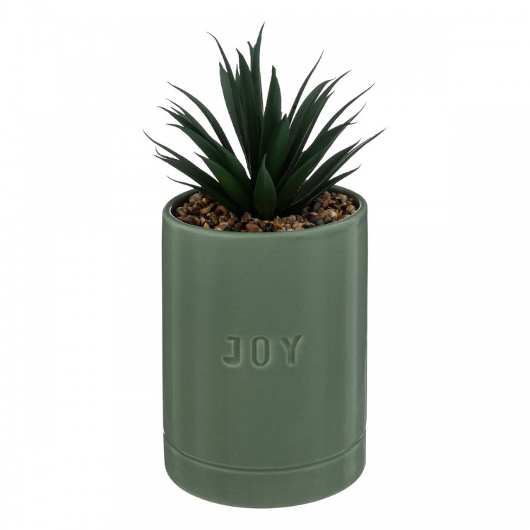 Plante artificielle "Avi" Vert de gris H20cm - My Kozy Shop