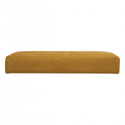 Pouf pliable "Lilou" en velours 38x38cm ocre - Divers coloris - My Kozy Shop