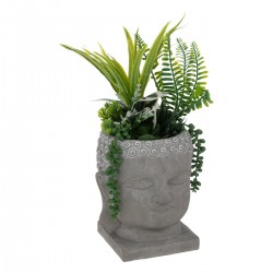 Plante artificielle "Bouddha" en ciment H30cm - My Kozy Shop