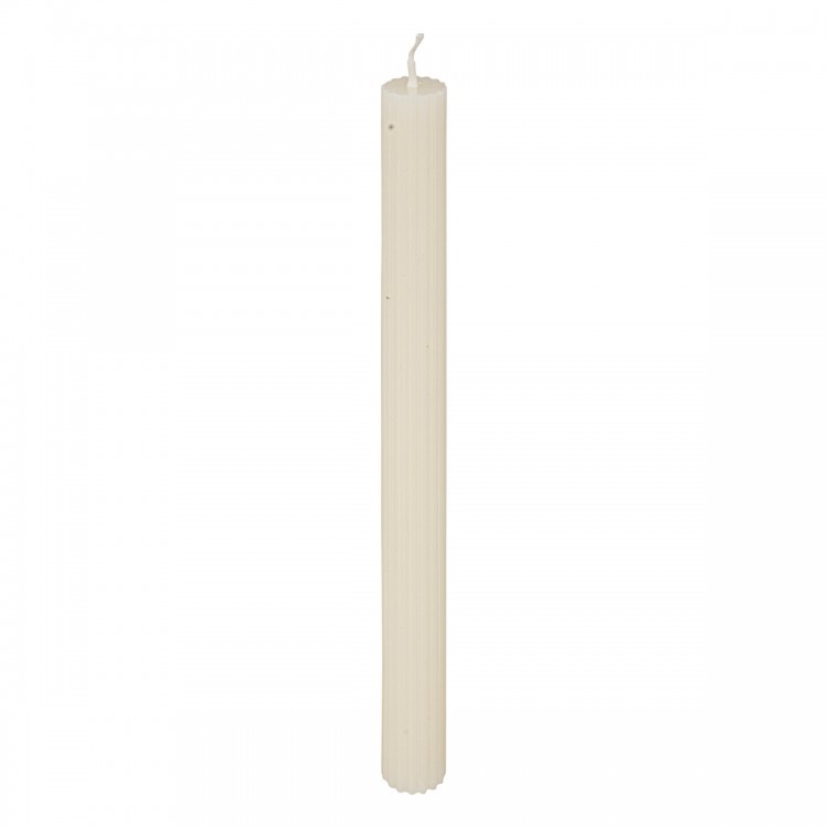 Bougie bâton "Demi" H26cm blanc ivoire - My Kozy Shop