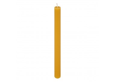 Bougie bâton "Demi" H26cm jaune moutarde - My Kozy Shop