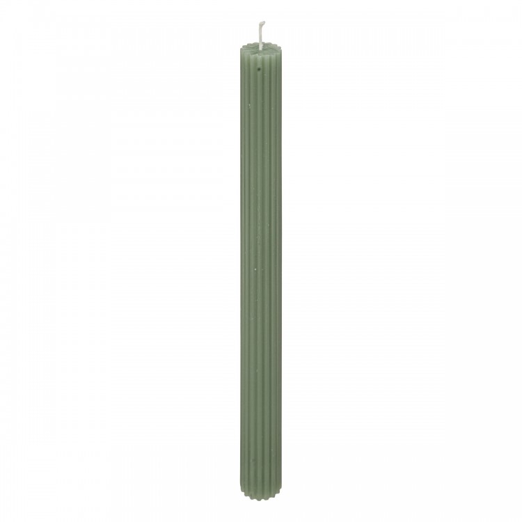 Bougie bâton "Demi" H26cm vert céladon - My Kozy Shop