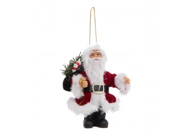 Sujet à suspendre Père Noël rouge de 13 cm - My Kozy Shop