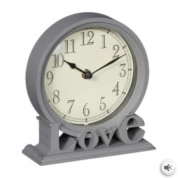 Horloge à poser love