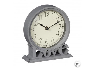 Horloge à poser love